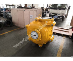 Tobee® Rubber Lined 8x6e Ahr Slurry Pump With Yellow Paint
