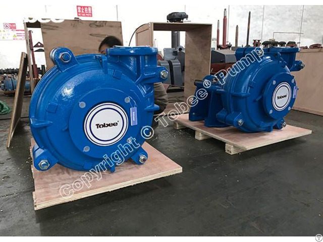 Tobee 6x4d Ahr Rubber Lined Slurry Pump Is More Suitable For Deivering Strong Corrosive