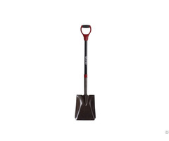 Garden Tools Square Point Fiberglass Handle Shovel With D Grip