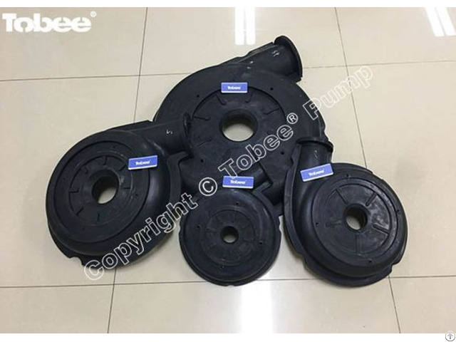 Tobee High Seal Rubber Material Wetted Parts Frame Plate Liners