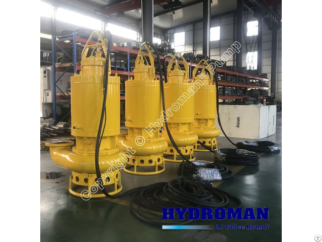 Tobee® Hydroman™ Submersible Slurry Pumps With Cooling Jacket