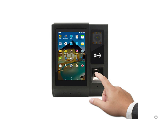 A5 Biometric Android 6 0 3g Fingerprint Time Attendance Access Controller With Camera