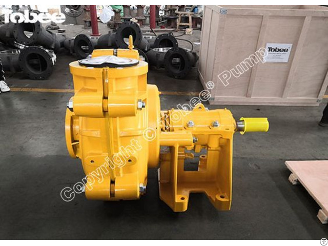 Tobee® 8x6 Ahr Rubber Lined Centrifugal Horizontal Slurry Pumps