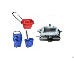 Plastic Shopping Basket Injection Mold