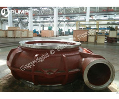 Tobee® Slurry Pump Casing Halves Of Cast Or Ductile Iron With External Reinforcing Ribs