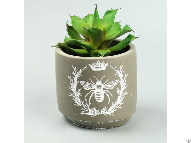 Interesting Flower Pot Wholesale Concrete Planter Garden Decoration Import And Export