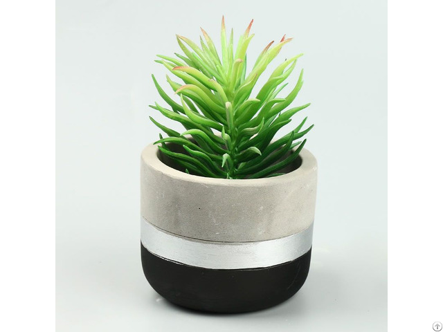 Personality Creative Concrete Planter Garden Decoration Cement Flower Pot Wholesale