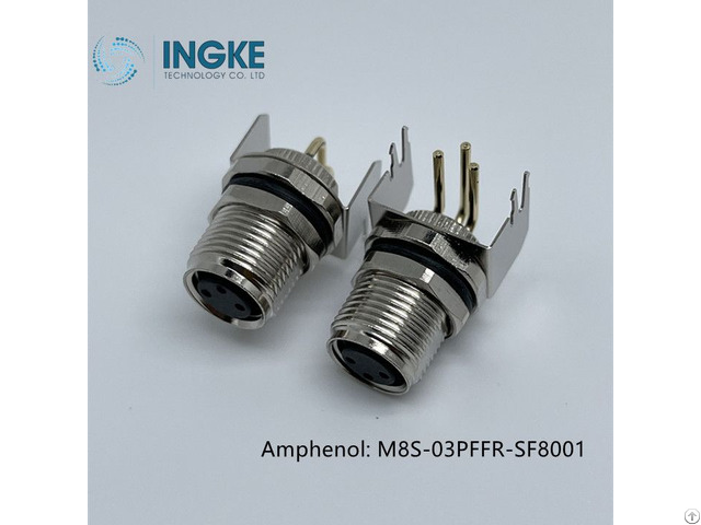 Substitute Of Amphenol M8s 03pffr Sf8001 Circular Metric Connectors M8