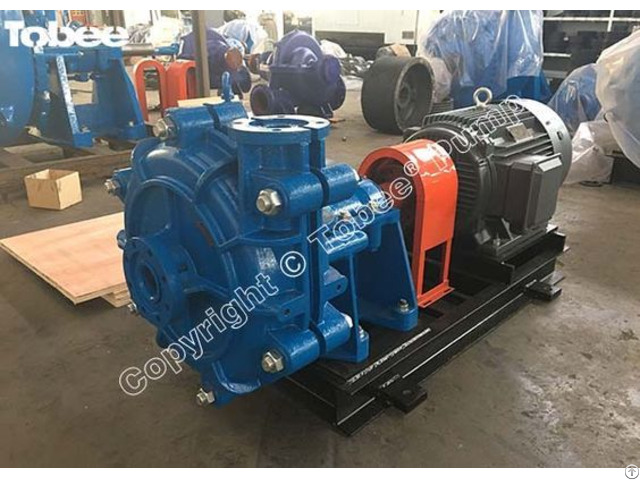 Tobee 4 3e Hh High Head Slurry Pump Is Fit For A Variety Of Applications