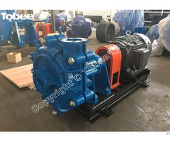 Tobee 4 3e Hh High Head Slurry Pump Is Fit For A Variety Of Applications