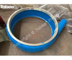 Tobee Dh2110a05 Volute Liner Is An Important Part Of 3x2d 3x2dd Hh Slurry Pumps