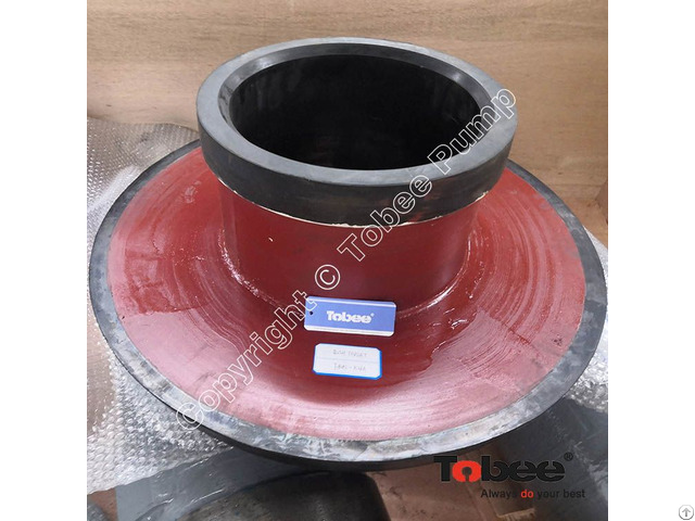 Tobee® F8083r26a Rubber Throat Bush Is Installed On 10 8e Slurry Pump