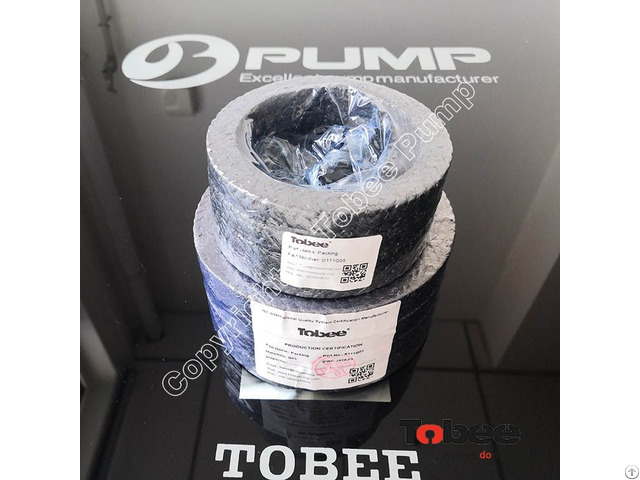 Tobee® E111q05 Packing Is For 6x4 E Ah Slurry Pump