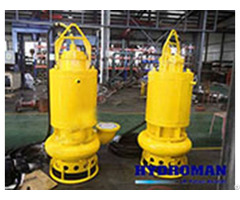 Tobee® Hydroman™ Submersible Slurry Pumps With Cooling Jacket For Dry And Wet Chamber