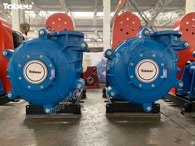 Tobee® 8 6e Ahr Rubber Lined Slurry Pumps