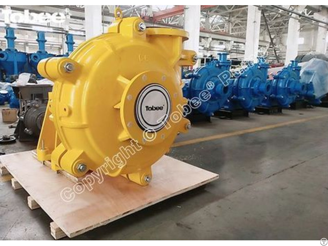 Tobee® 8 6 E Ahr Rubber Lined Slurry Pump