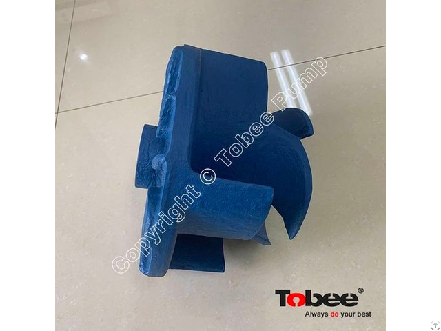 Tobee® Dahf3056qu1a05 Is An Impeller For 3d Ahf Horizontal Froth Pump