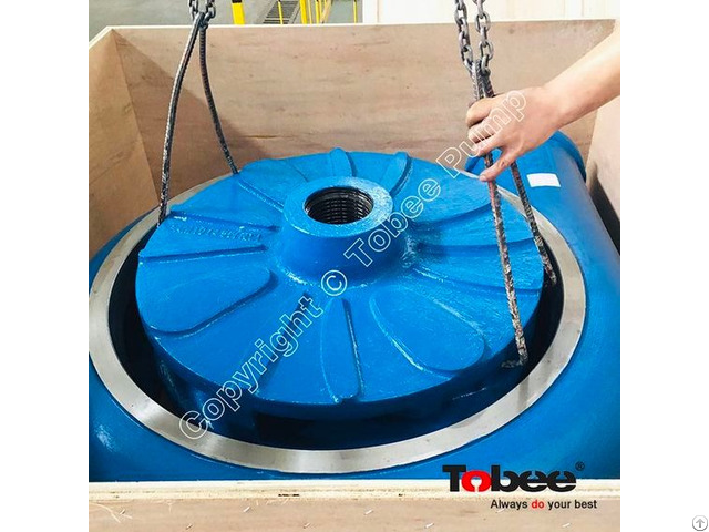 Tobee® G10145wrt1a05 Impeller Is Used For 12 10 St Ah Slurry Pump