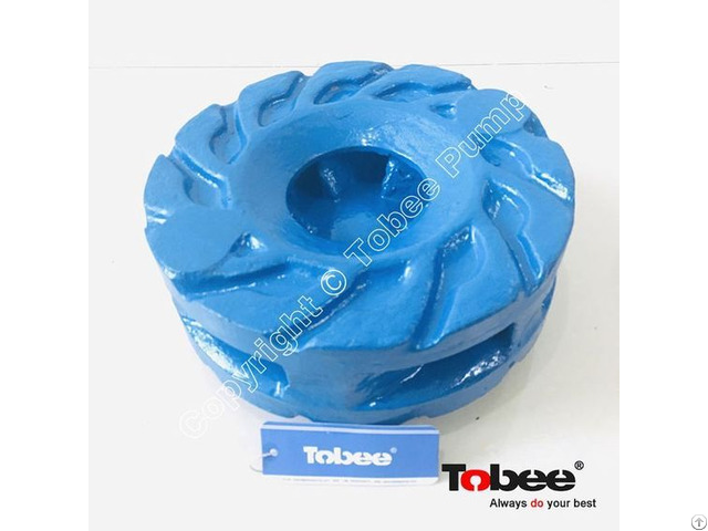 The 3x2cc Ah Slurry Pump Wear Part Impeller C2058a05