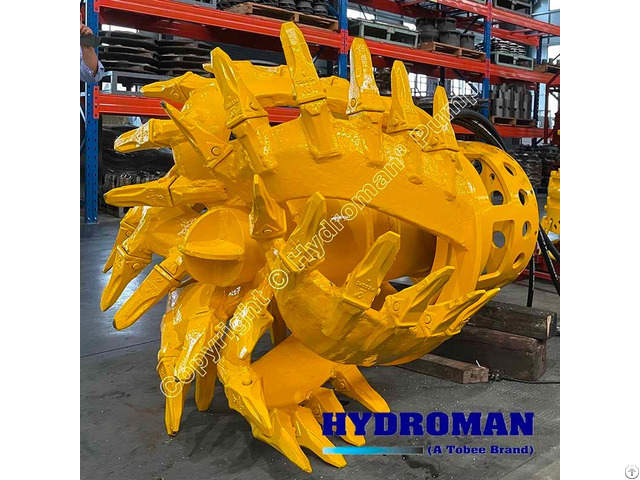 Hydroman® Mixpro™ Hydraulic Cutterhead For Dredge Pumps