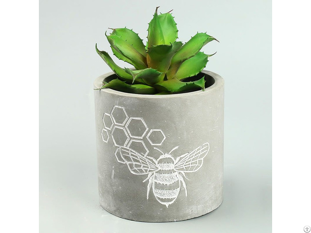 Nordic Minimalist Industrial Wind Cement Planter Wholesale Stoneware Concrete Flowerpot