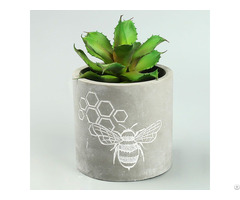 Nordic Minimalist Industrial Wind Cement Planter Wholesale Stoneware Concrete Flowerpot