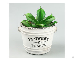Personality Creative Bucket Concrete Planter Succulent Plant Pot Wholesale
