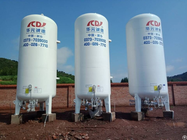 20m3 Stainless Steel Lng Cryogenic Liquid Tank For Gas Station