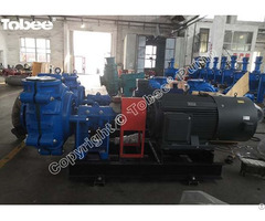Tobee® Slurry Pump 8 6e Ah Is Used For Highly Abrasive Density Slurries In Processes