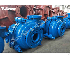 Tobee® 4x3c Ah Centrifugal Heavy Duty Slurry Pumps With Metal Lined