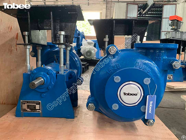 Tobee® 1 5x1 And 2x1 5 B Ah Slurry Pumps On Site Are Used For Severe Conditions