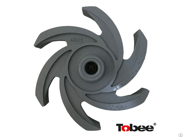 Tobee® 19206 Xx 30 Impeller For Mission Magnum 4x3x13 Centrifugal Pumps