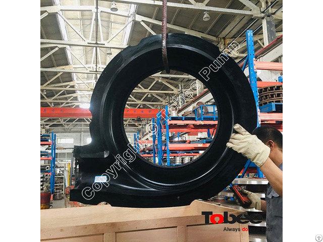 The F8018r55 Cover Plate Liner Wetted End Parts For 10 8f Ah Slurry Pumps