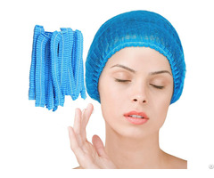 Reusable Bath Waterproof Women Face Wash Hair Cover Non Woven Shower Cap