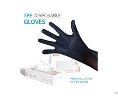 Household Plastic Disposable Tpe Gloves