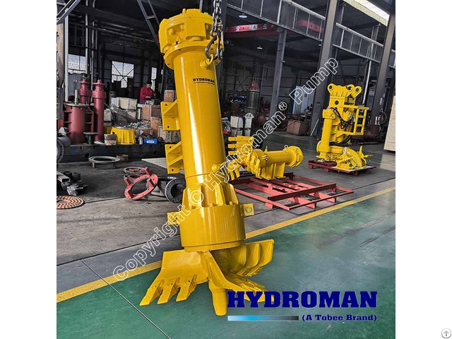 Hydroman Dredging Agitator Enables The Submersible Slurry Pumps