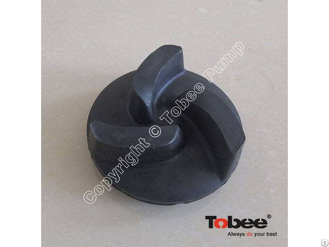 Tobee® B1052r55 Elastomer Rubber Impeller For 1 5 B Ahr Slurry Pumps