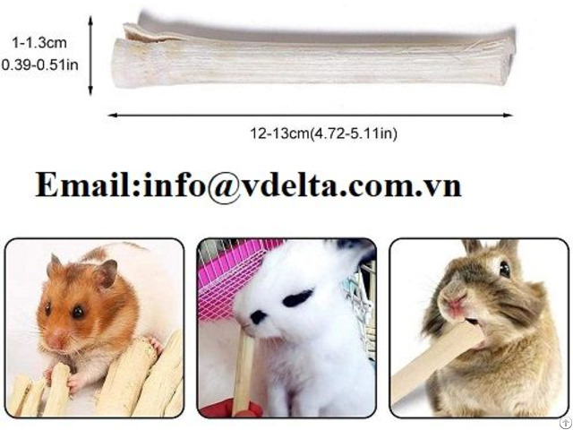 Dried Sugarcane For Animal Pets Toy