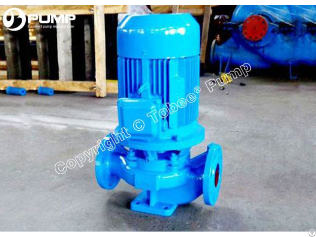 Tobee® Tsg Inline Sea Water Pump Is A Vertical Single Stage End Suction