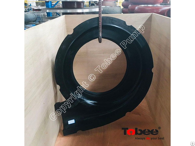 Tobee® F8018r55 Slurry Pump Rubber Cover Plate Liners