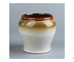 Flower Pot Wholesale Color Glaze Ceramic Planter Customized Production