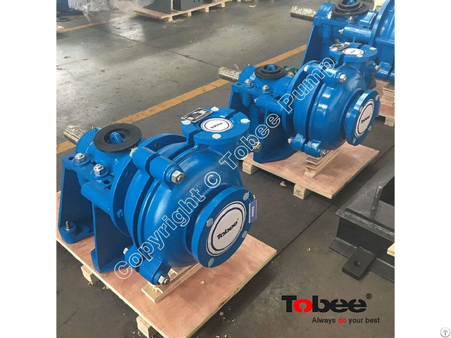 Tobee® 4x3 Ah Silica Sand Pump Is An End Suction