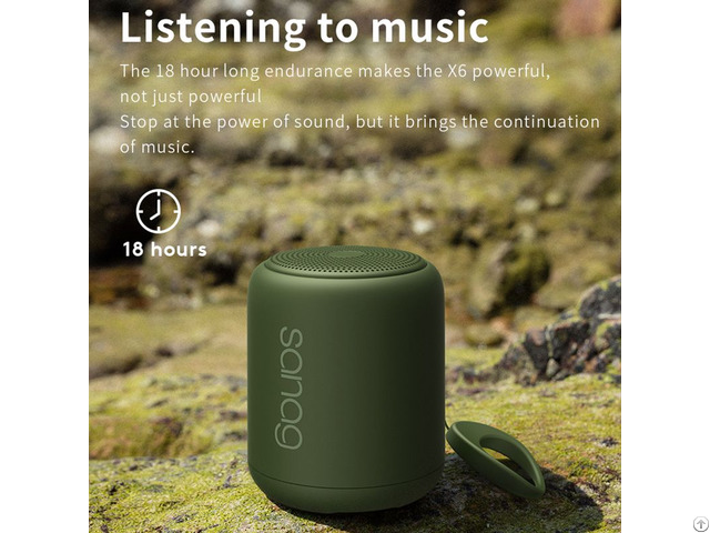 Amazon Hot Selling Hd Waterproof Wireless Portable Bluetooth Multifunctional Audio X6s