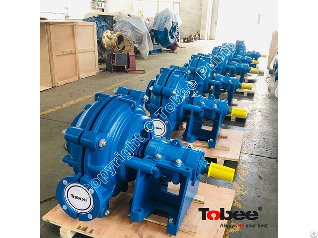 Tobee® 6x4d Ah Coal Slurry Pumps Handling Highly Abrasive