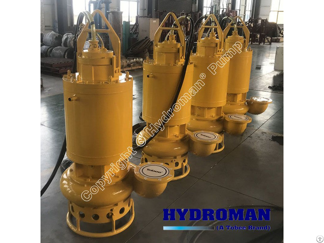 Tobee® Hydroman™ Submersible Slurry Pumps With Dry Chamber