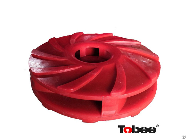 Tobee® Polyurethane Slurry Pump Impeller Wearing Spares