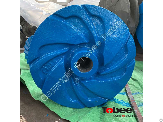 Tobee® Slurry Pump Impeller 6vcg E4058bra49 Is One Of The Most Important Parts