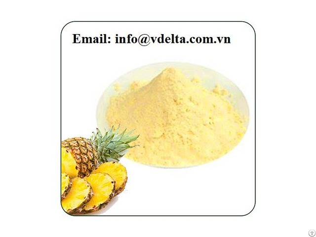 Organic Pineapple Juice Powder Bulk Supplier