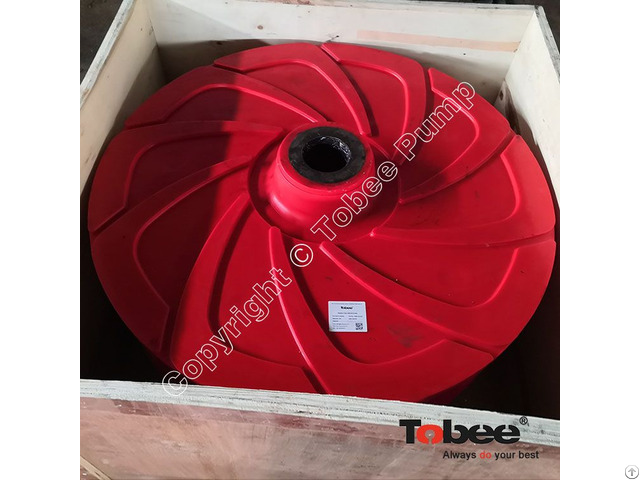 Tobee® Slurry Pump Polyurethane Impeller Fam12147u38