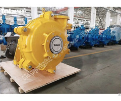 Tobee® 8x6e Ahr Rubber Liner Slurry Pumps With Yellow Color